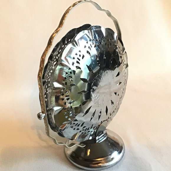 Elegant Silver Tiered Serving Tray - Picture 3 of 9